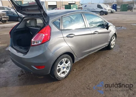 2014 Ford Fiesta Se из США, поврежденный, VIN 3FADP4EJ6EM117470
